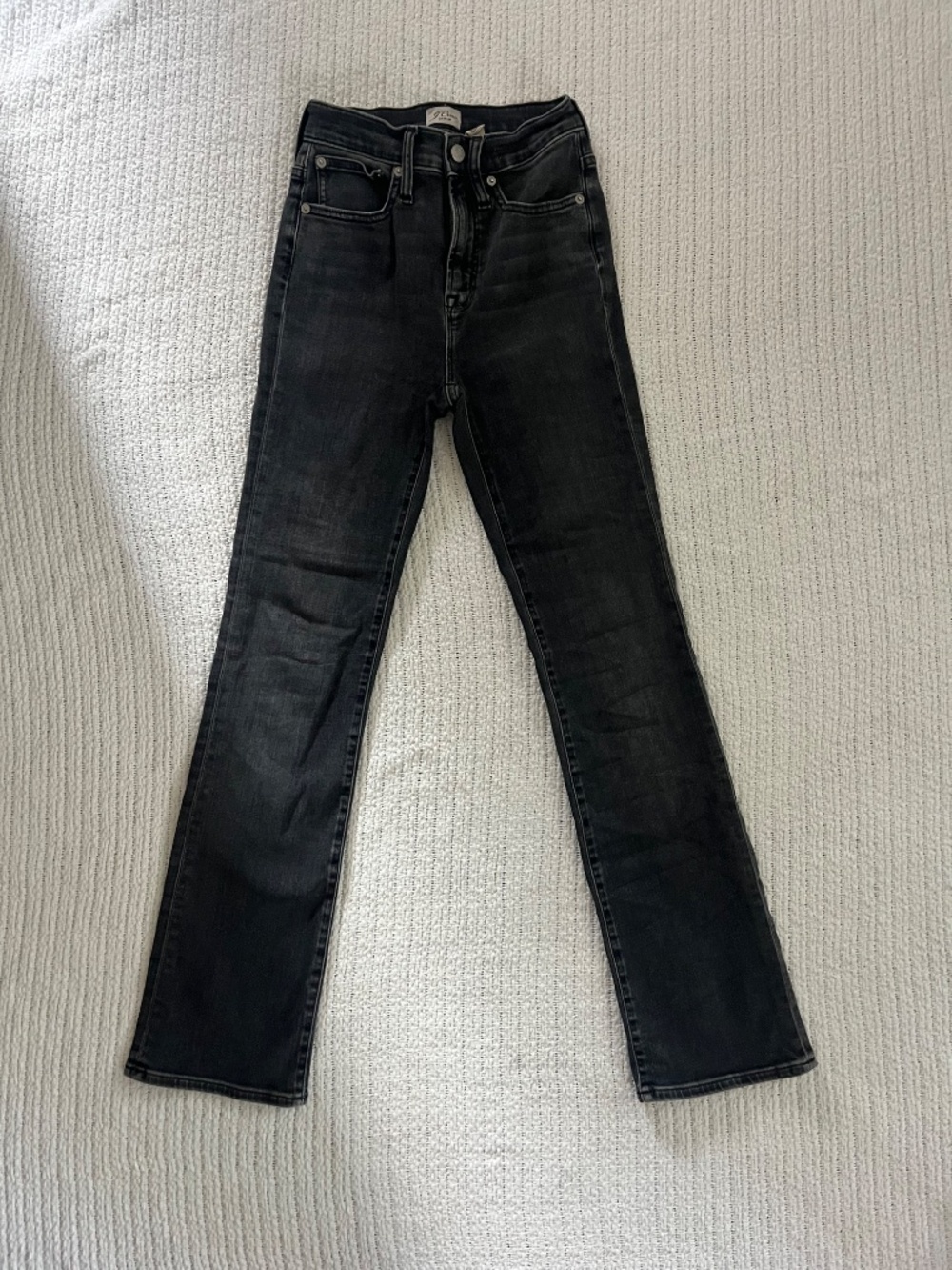 J. Crew Black Bootcut Jeans